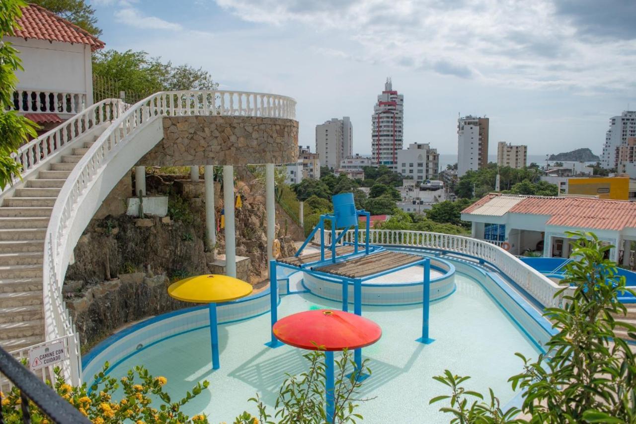 Hotel Cabanas Villa Roca, Rodadero Santa Marta  Exterior foto